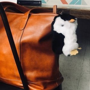 Free Work Bag with Purchase of Penguin Keychain